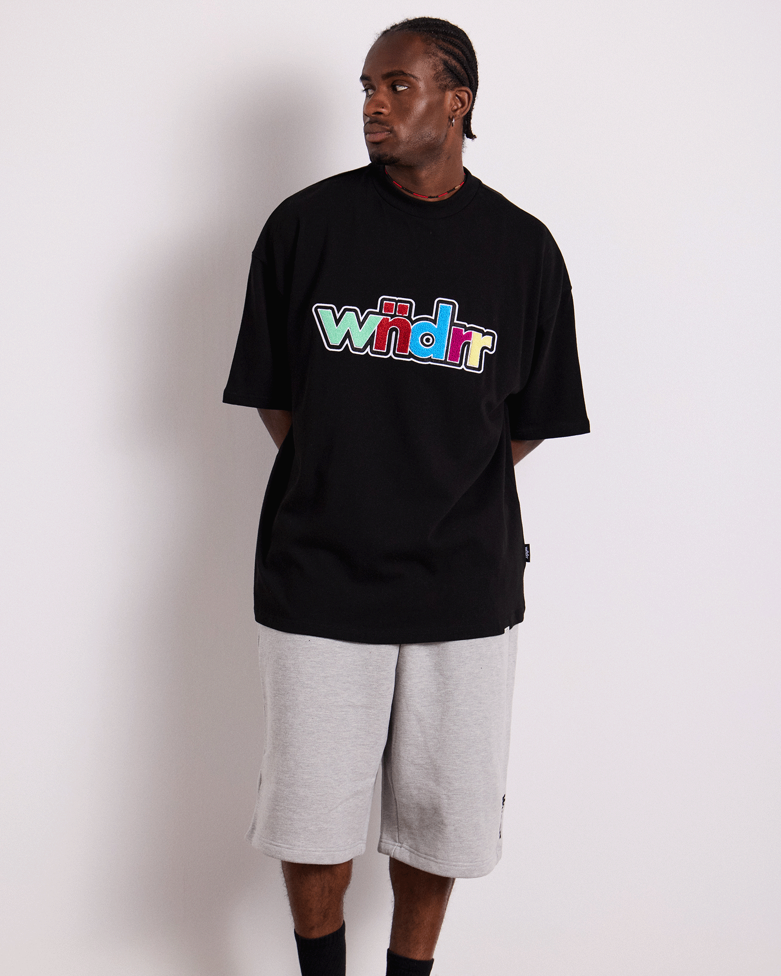TINT HEAVY WEIGHT TEE - BLACK