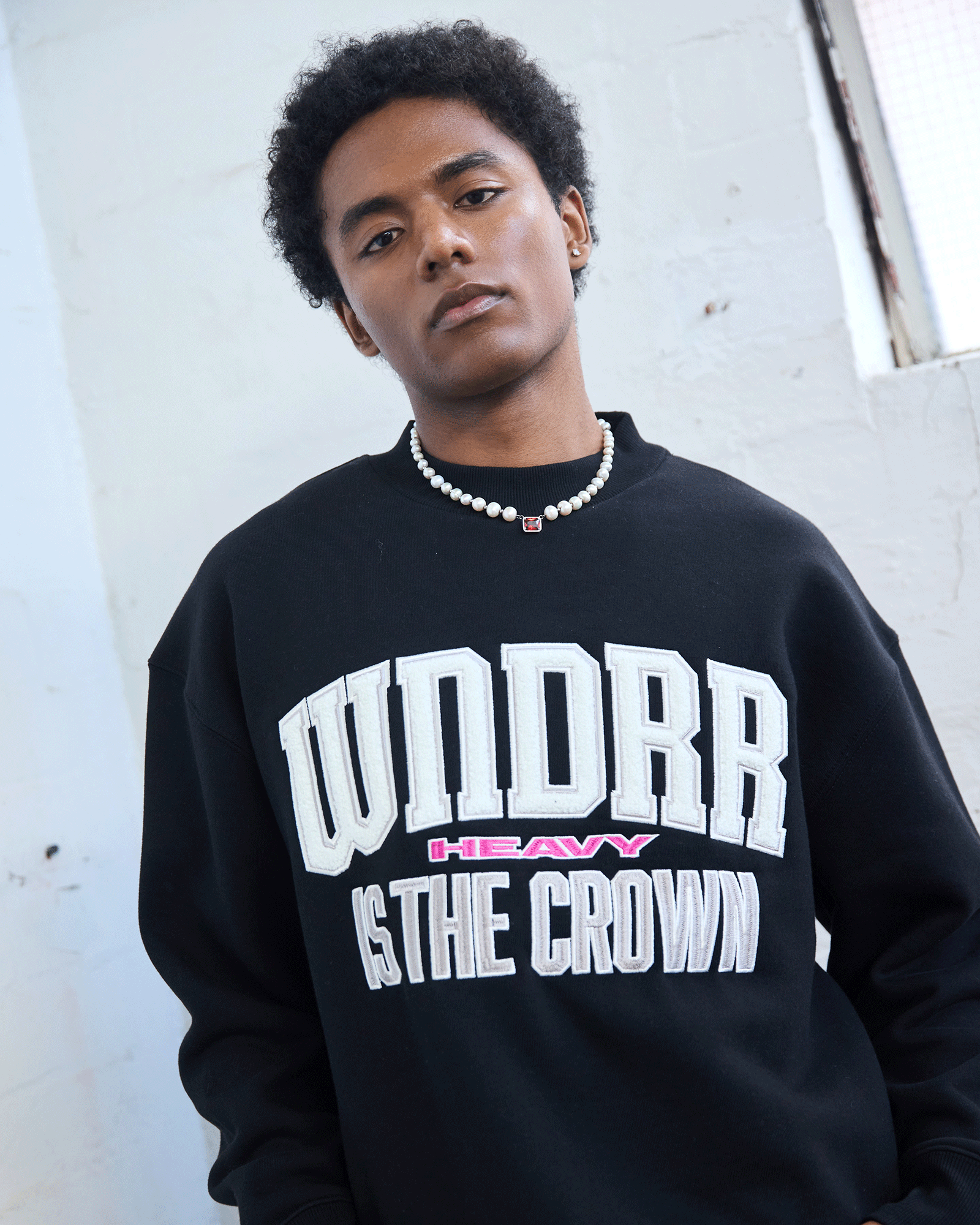 PROLOGUE CREW SWEAT - BLACK