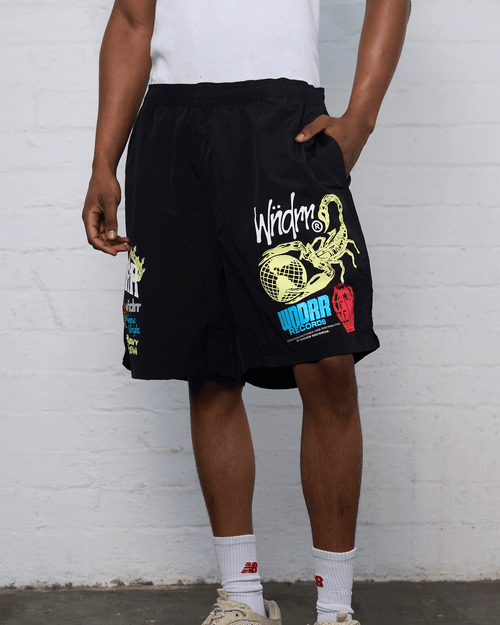SYNDICATE SWIM SHORT - BLACK
