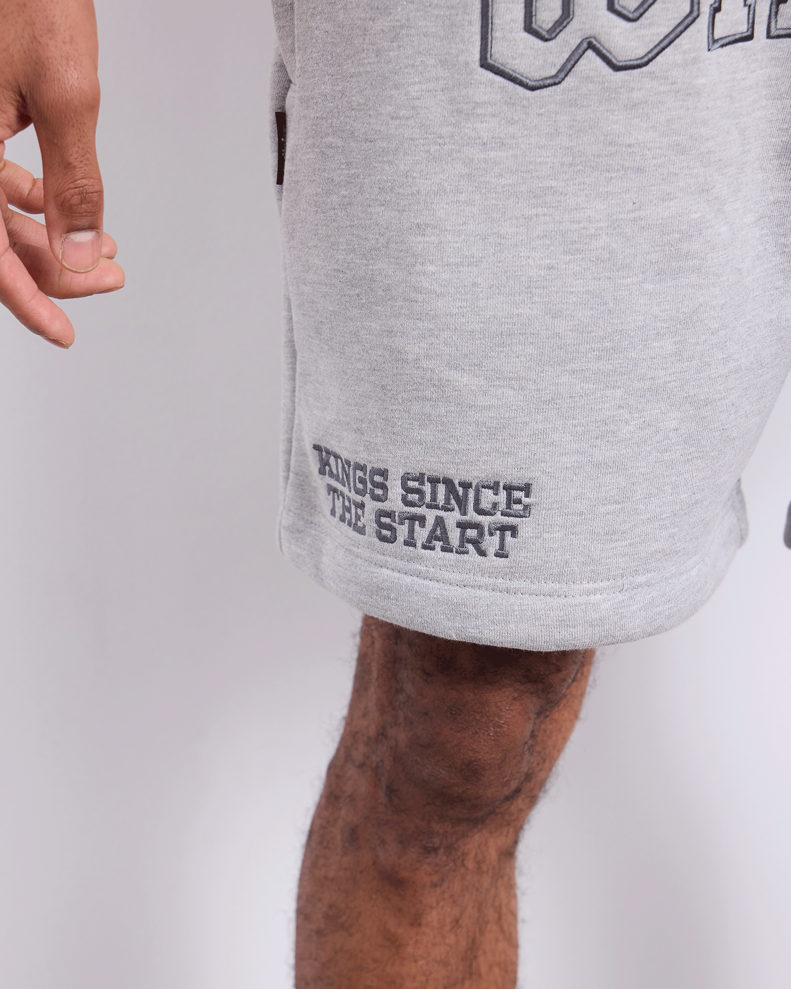 RIOT TECH TRACKSHORT - GREY MARLE