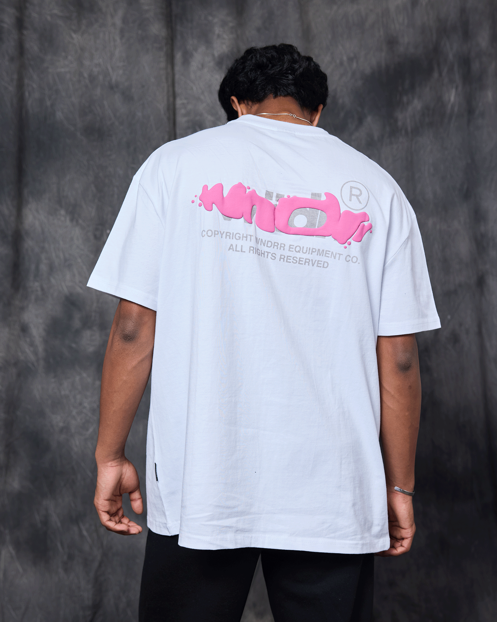 TEST BOX FIT TEE - WHITE