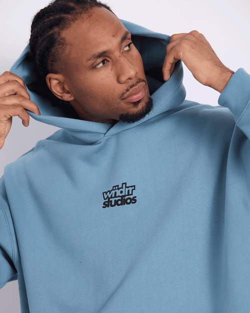 ADVOCATE HOOD SWEAT - DUSK BLUE