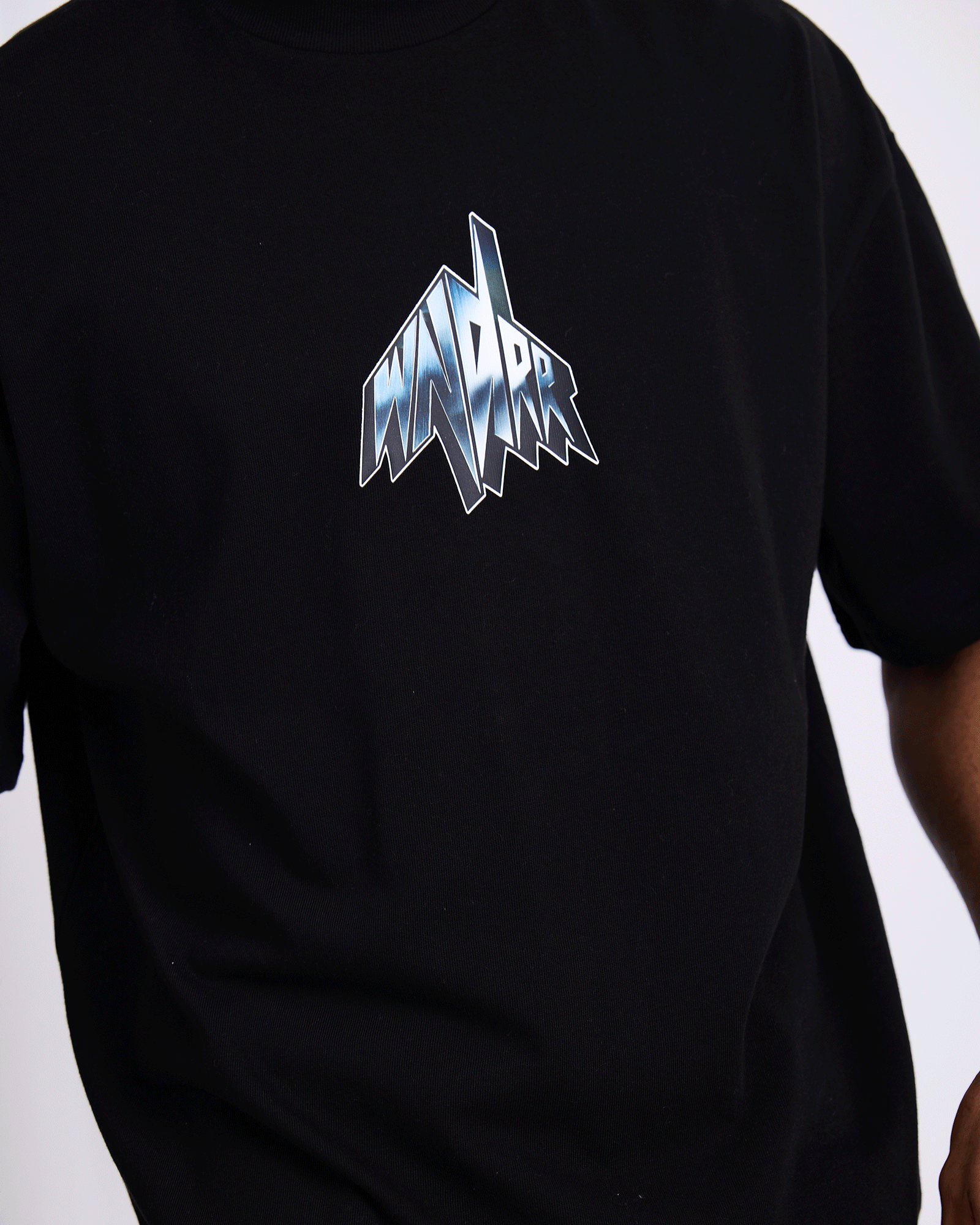 PHANTOM HEAVY WEIGHT TEE - BLACK
