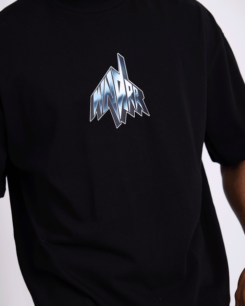 PHANTOM HEAVY WEIGHT TEE - BLACK