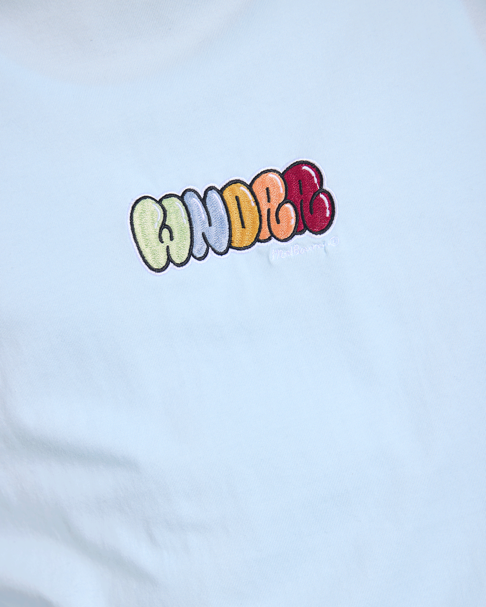 BLISSFUL BOX FIT TEE - BABY BLUE