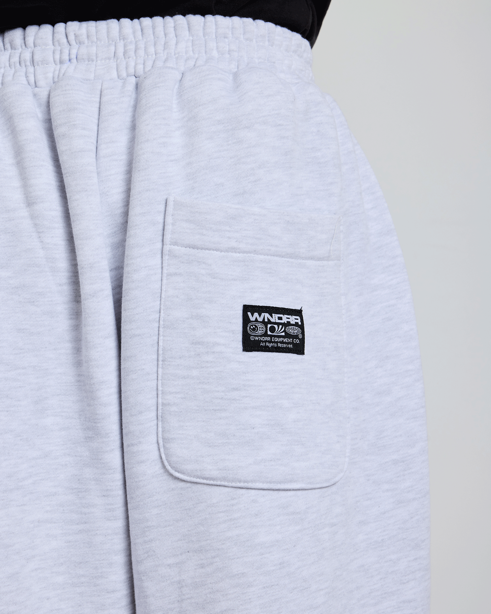 HALO JUMBO TRACKPANT - WHITE MARLE