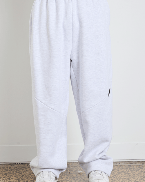 HALO JUMBO TRACKPANT - WHITE MARLE