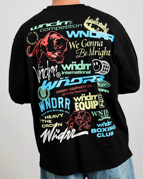 SYNDICATE L/S TEE - BLACK