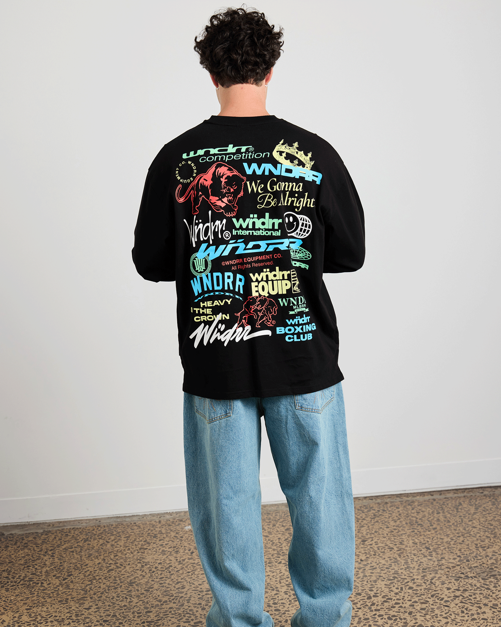 SYNDICATE L/S TEE - BLACK