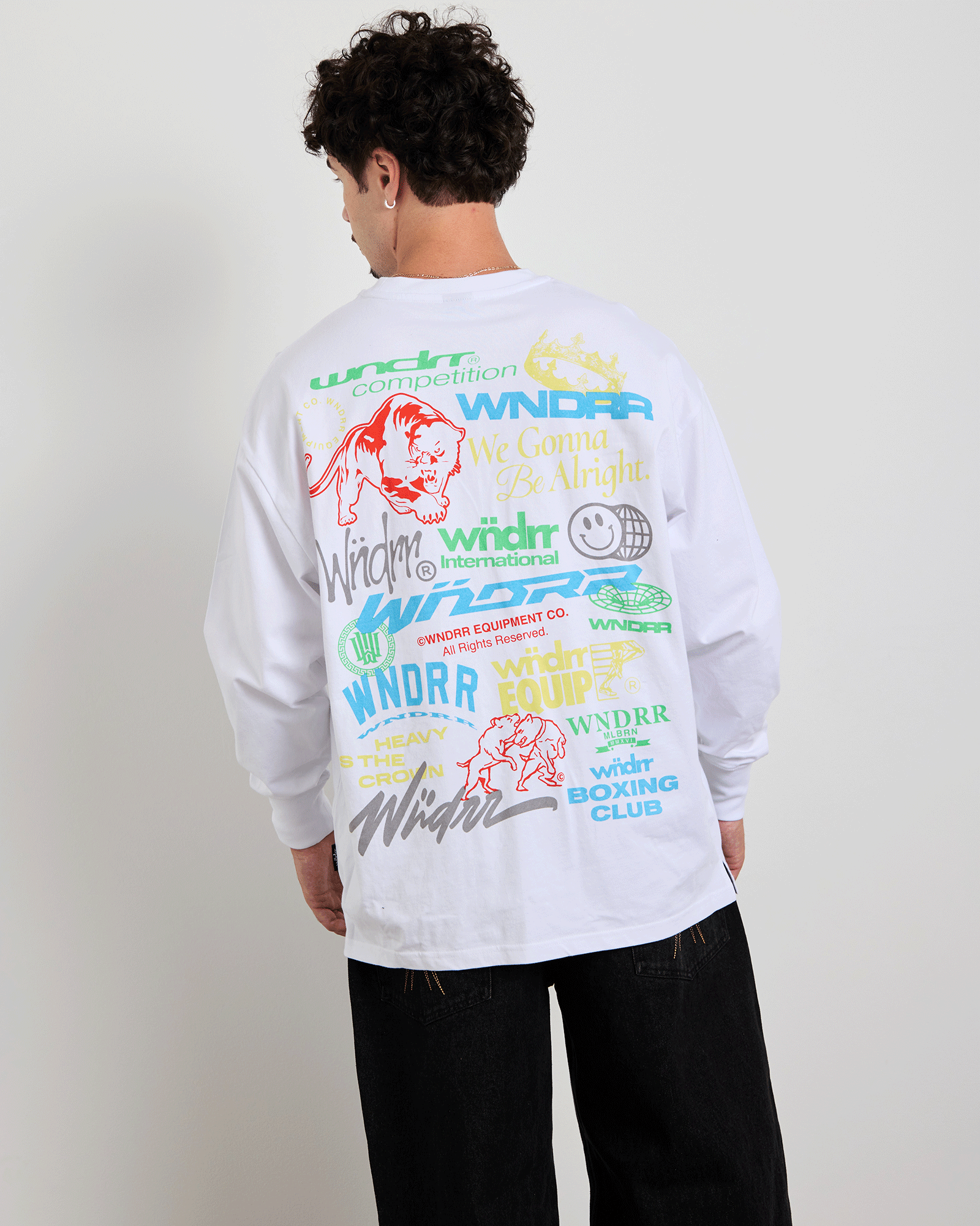 SYNDICATE L/S TEE - WHITE