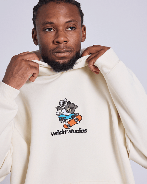 SK8 HOOD SWEAT - OFF WHITE
