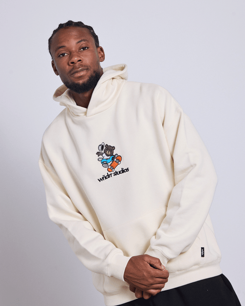 SK8 HOOD SWEAT - OFF WHITE