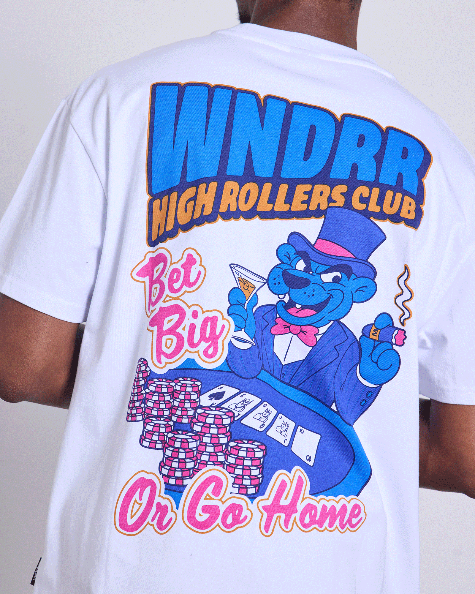 BET BIG BOX FIT TEE - WHITE