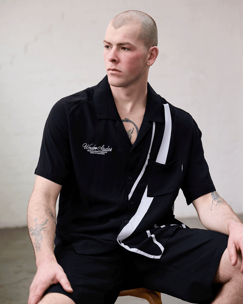 LOFTS S/S SHIRT - BLACK