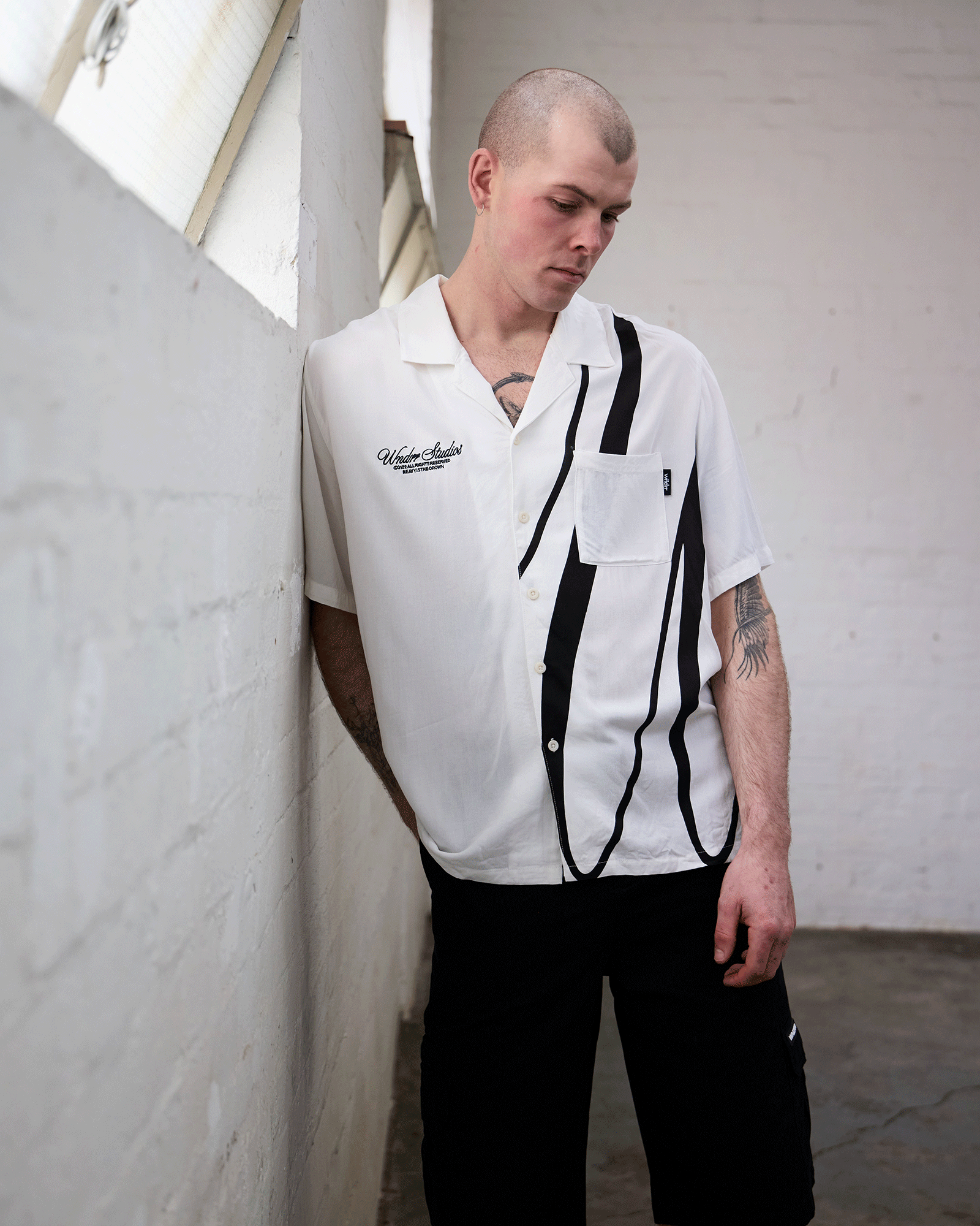 LOFTS S/S SHIRT - OFF WHITE