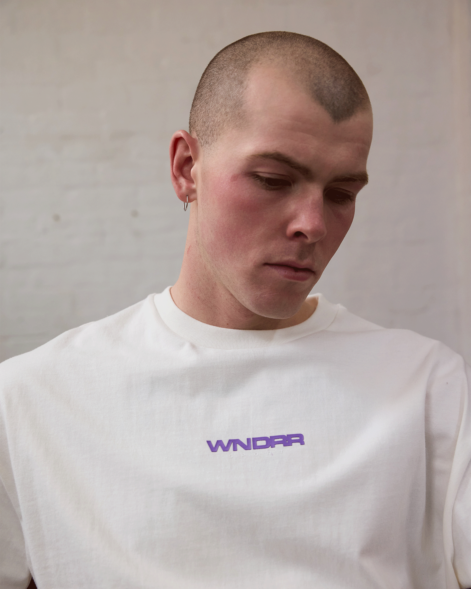 COLLECTIVE BOX FIT TEE - OFF WHITE