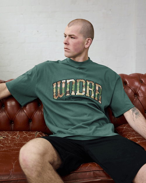 PROTOCOL HEAVY WEIGHT TEE - DARK GREEN