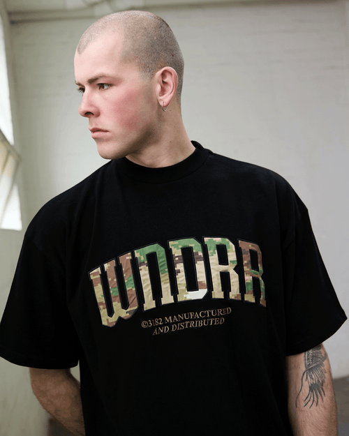 PROTOCOL HEAVY WEIGHT TEE - BLACK