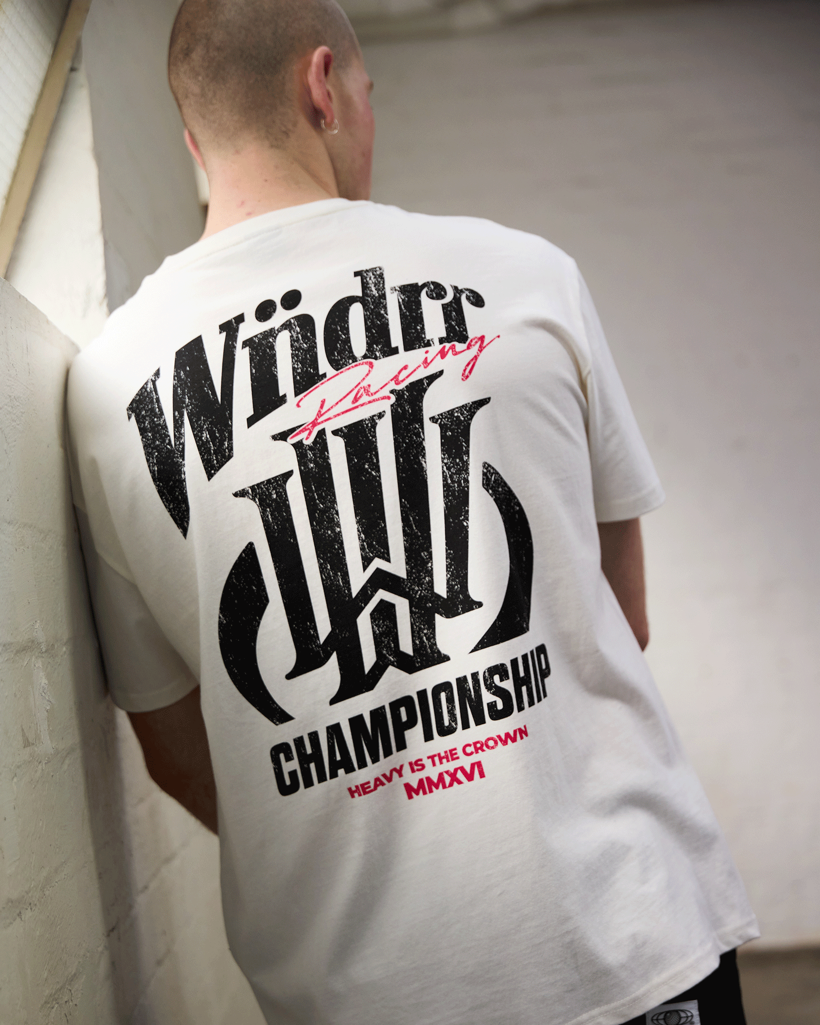 SKYLINE BOX FIT TEE - OFF WHITE