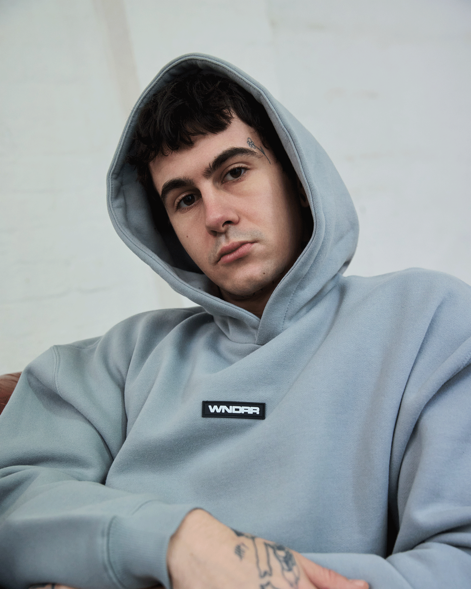 HEX HOOD SWEAT - CEMENT GREY