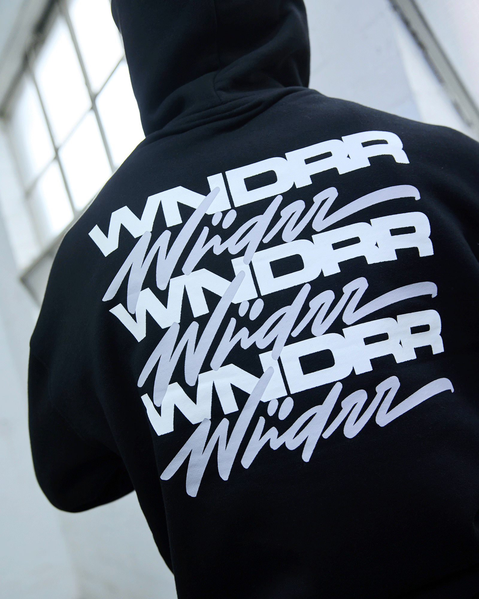HEX HOOD SWEAT - BLACK