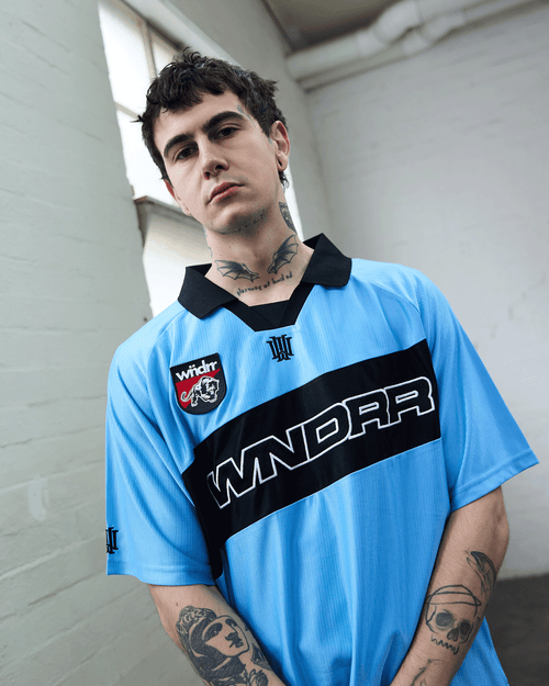 INCLINE FOOTBALL JERSEY - BLUE/BLACK