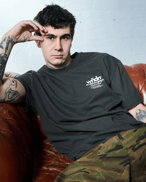 FULL CONTACT BOX FIT TEE - INK