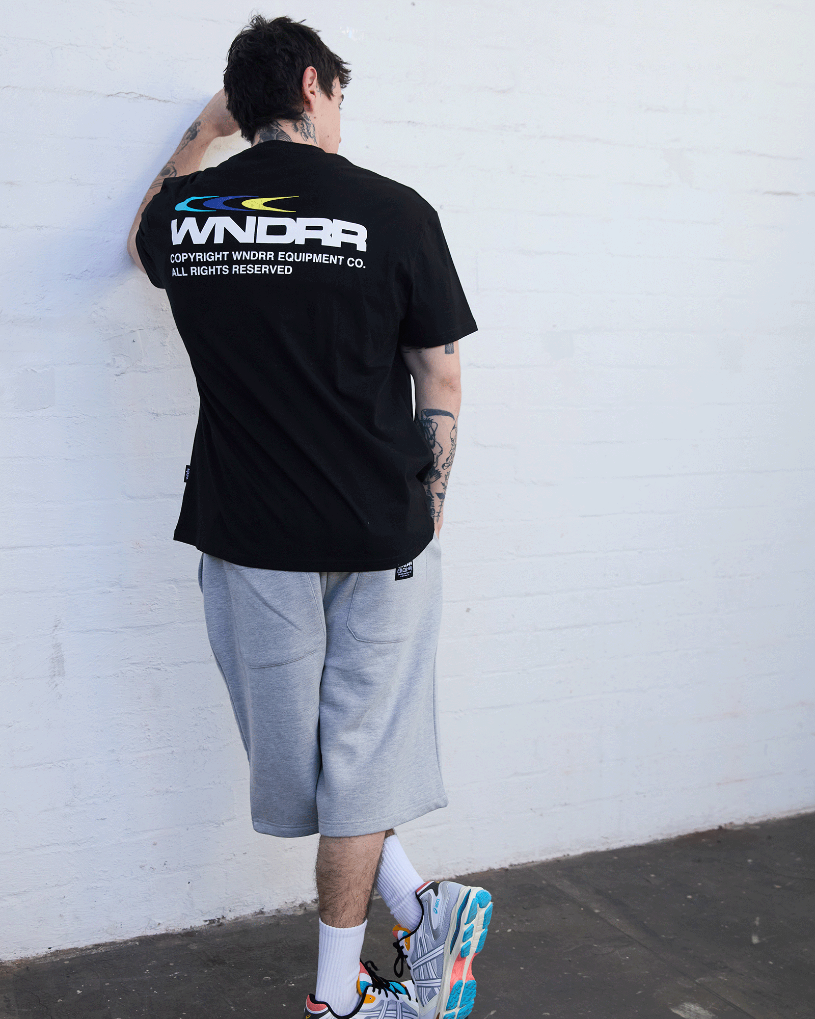 TRIAD BOX FIT TEE - BLACK