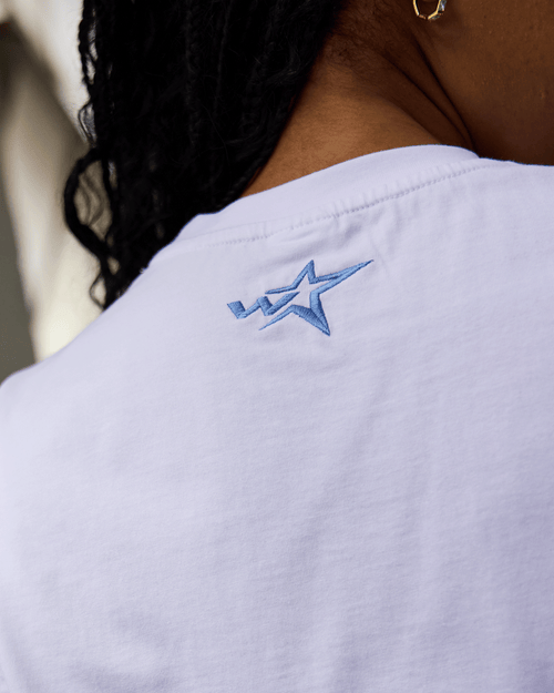 STXR CROPPED FIT TEE - WHITE