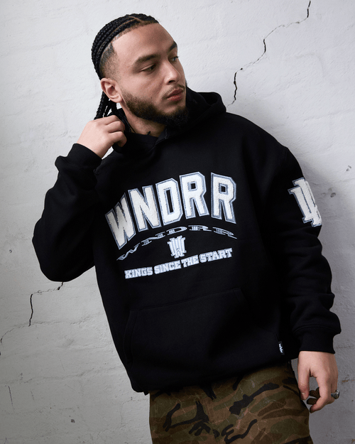 INSTITUTE HOOD SWEAT - BLACK