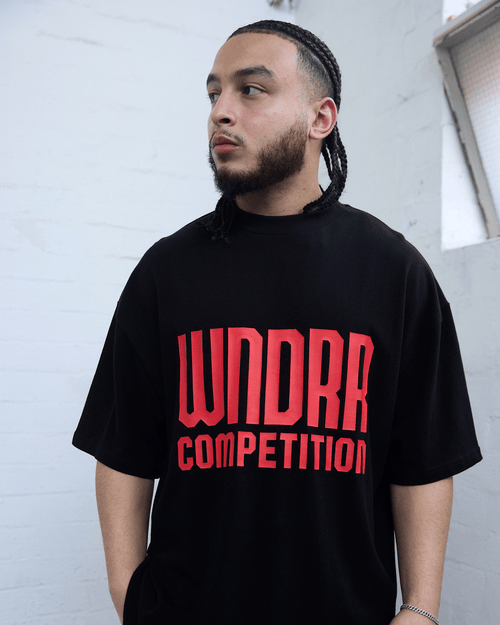 FUNDAMENTAL HEAVY WEIGHT TEE - BLACK