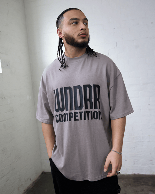 FUNDAMENTAL HEAVY WEIGHT TEE - MOON GREY