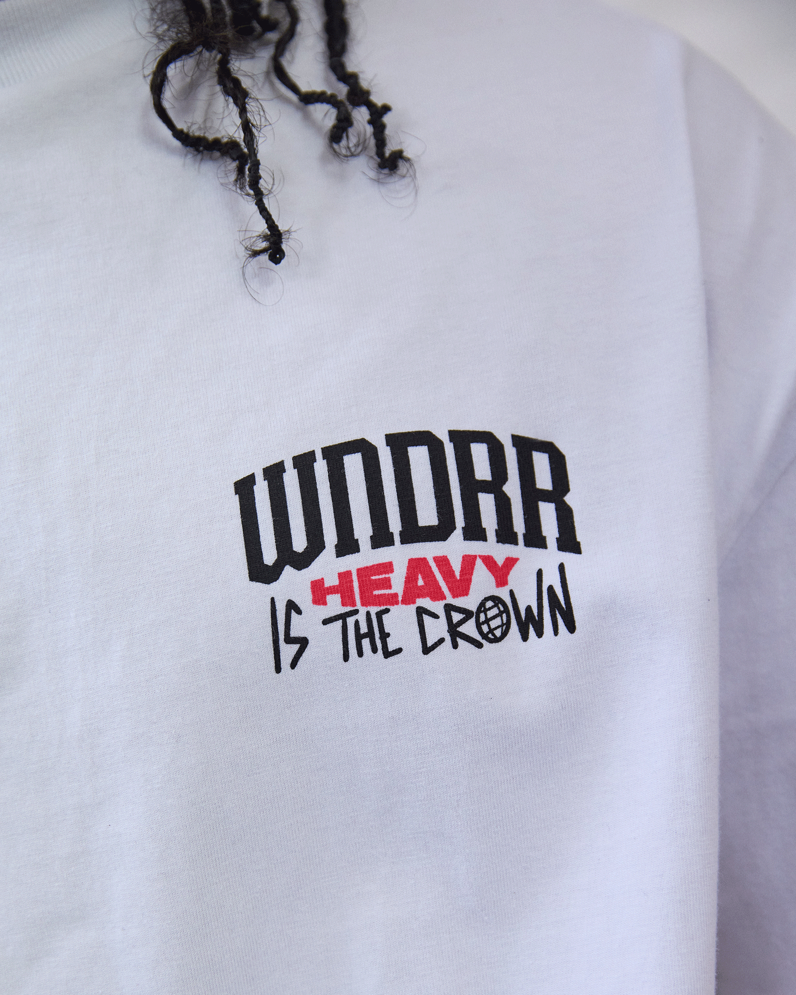 PLEDGE BOX FIT TEE - WHITE