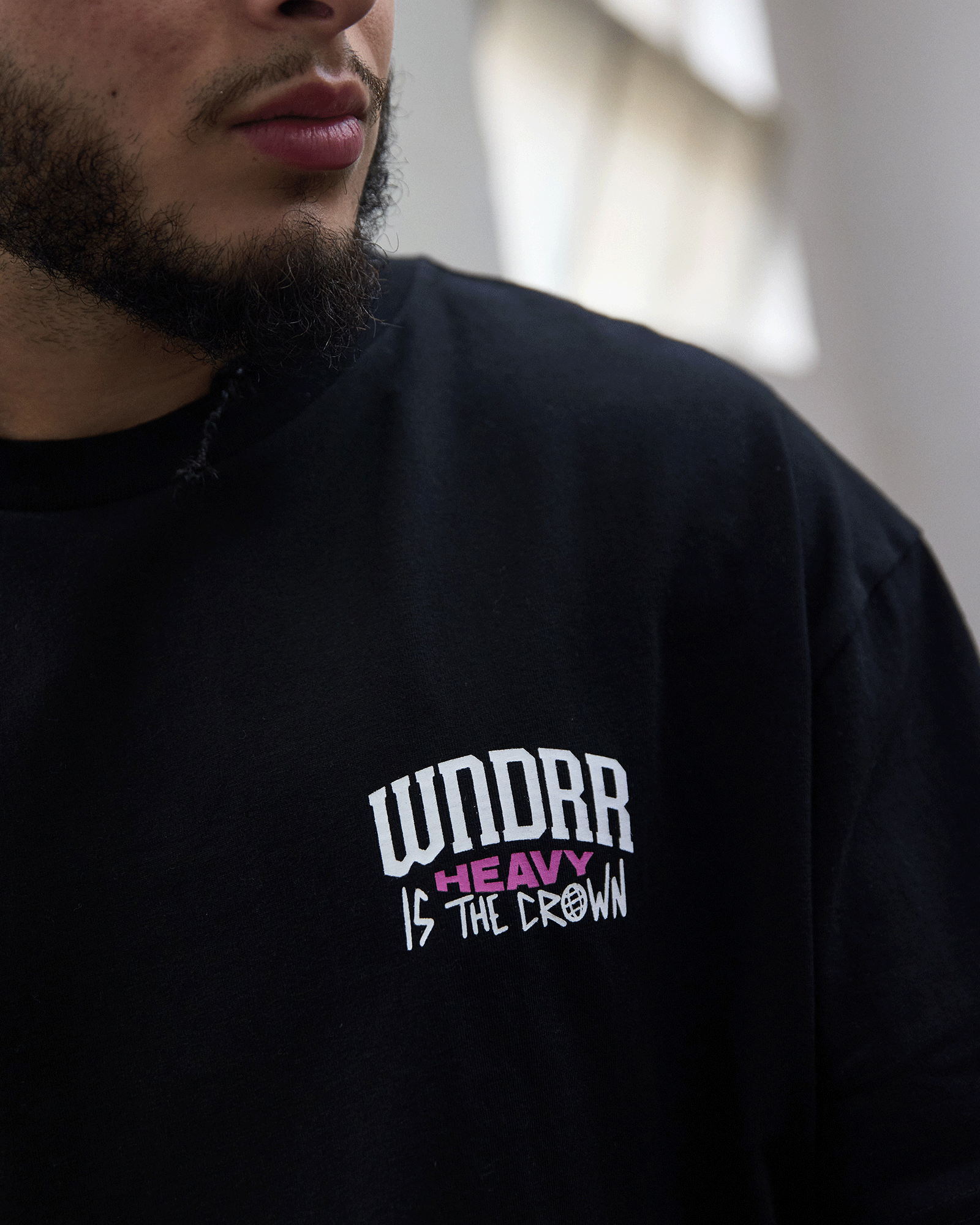 PLEDGE BOX FIT TEE - BLACK
