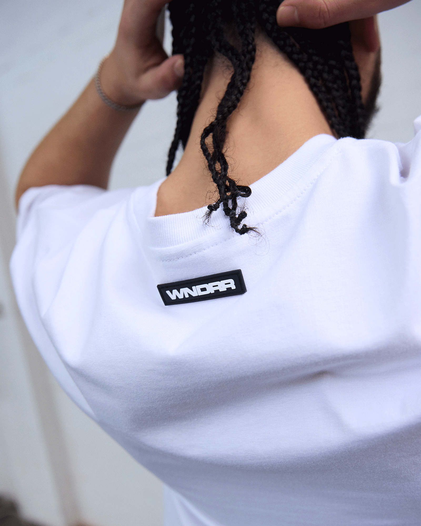 POSSESSION BOX FIT TEE - WHITE