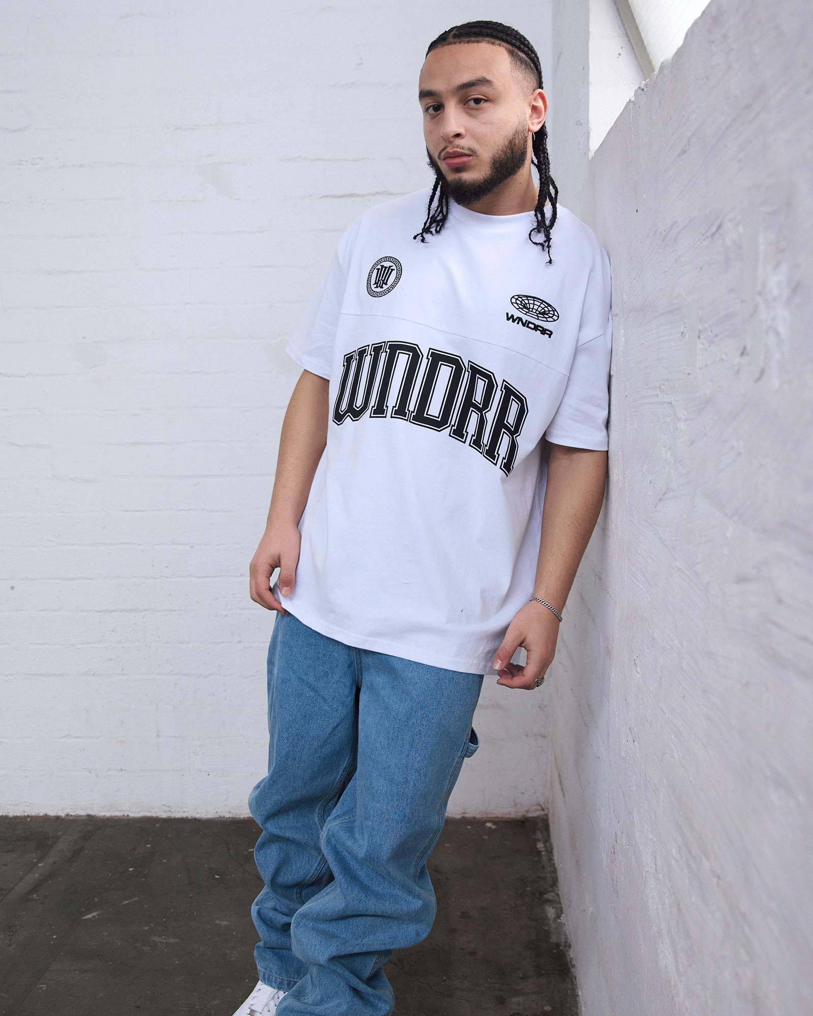 POSSESSION BOX FIT TEE - WHITE