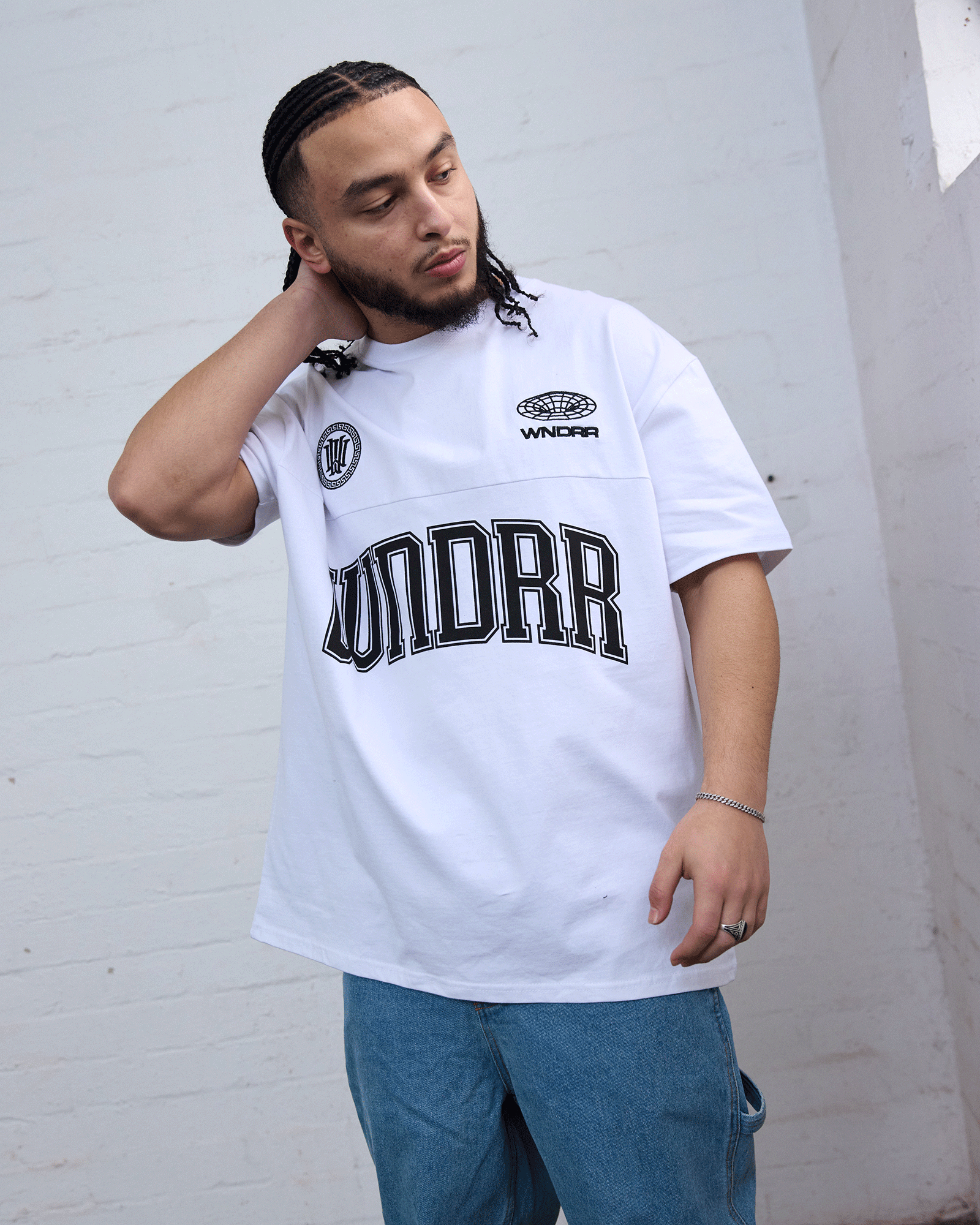 POSSESSION BOX FIT TEE - WHITE