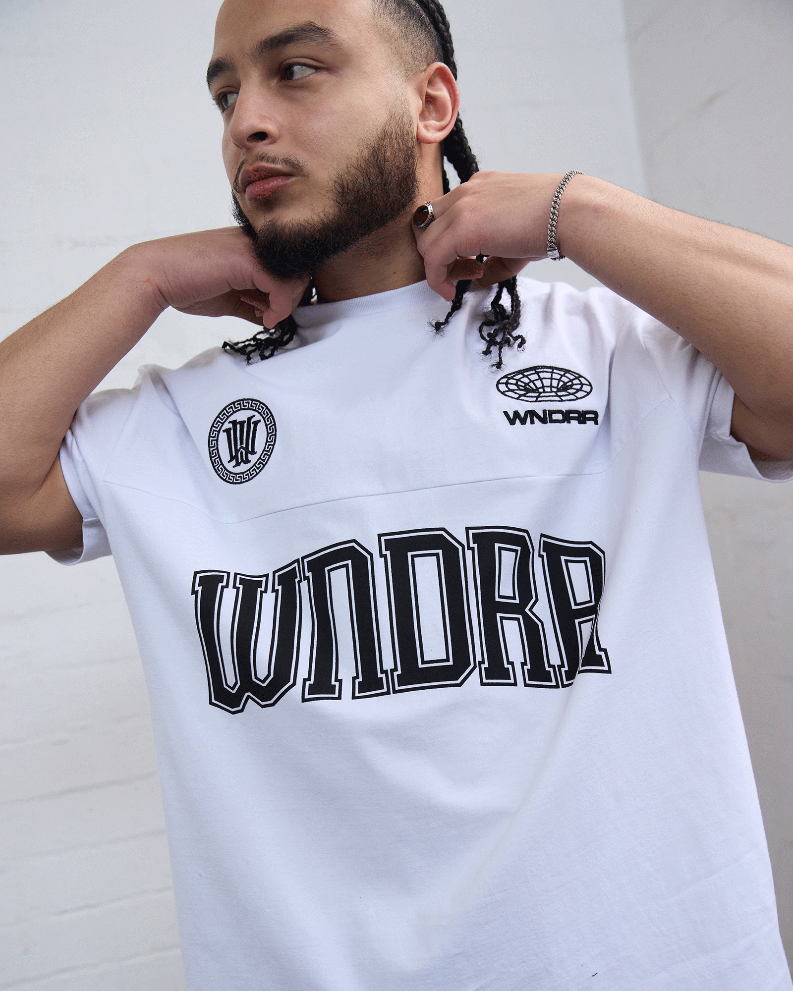 POSSESSION BOX FIT TEE - WHITE
