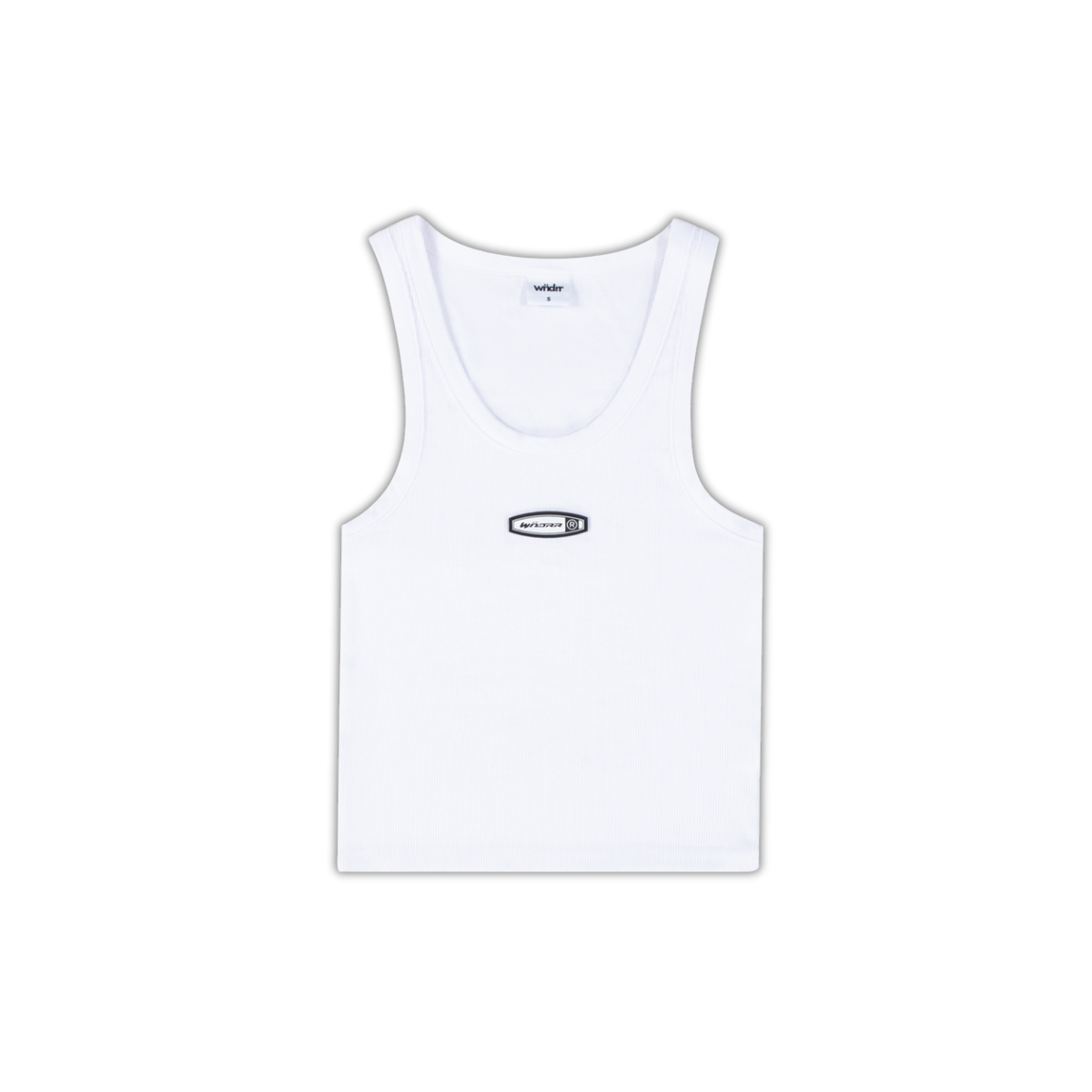 WOMENS ROTHMAN RIB TANK TOP - WHITE