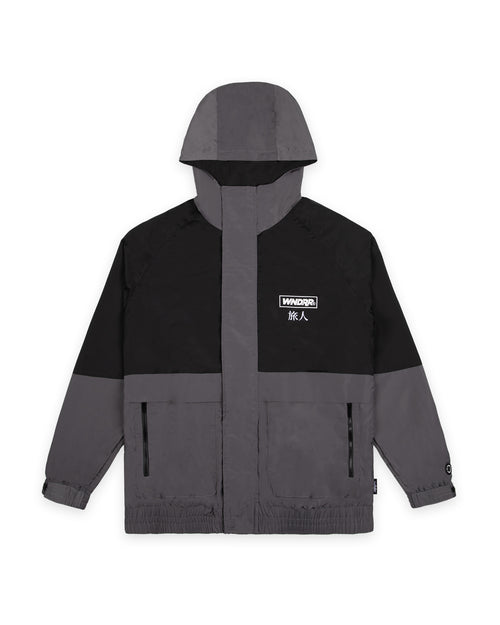SHODO SPRAY JACKET - BLACK/GREY