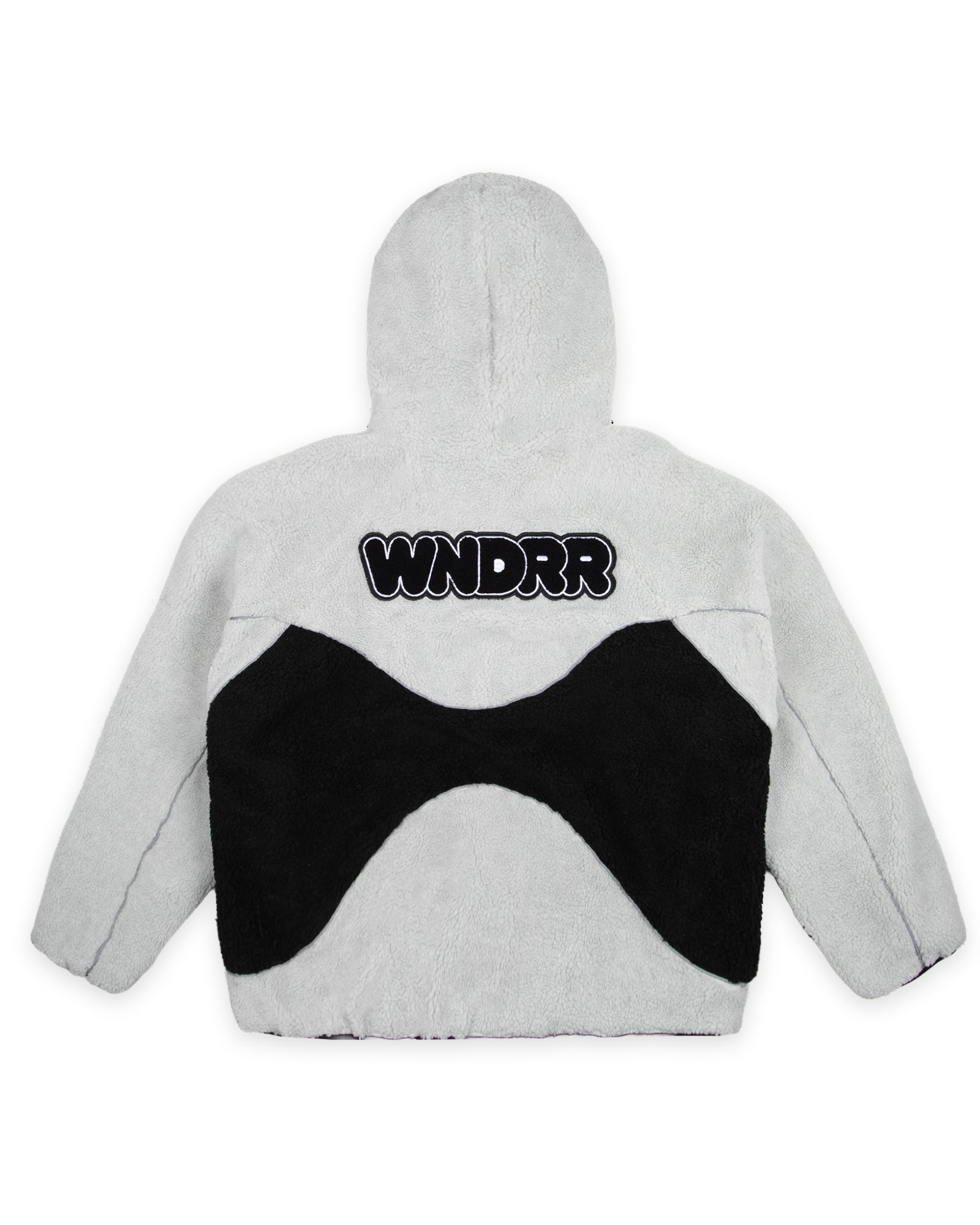 NIMBUS FLEECE JACKET - OYSTER/BLACK