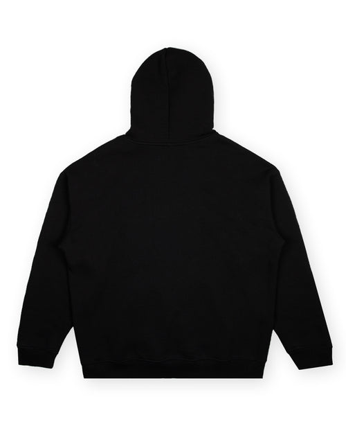 HALO ZIP HOOD SWEAT - BLACK
