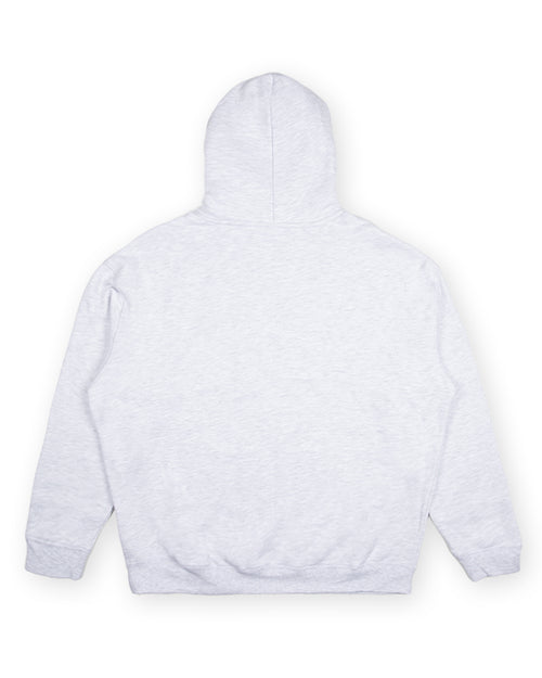 HALO ZIP HOOD SWEAT - WHITE MARLE