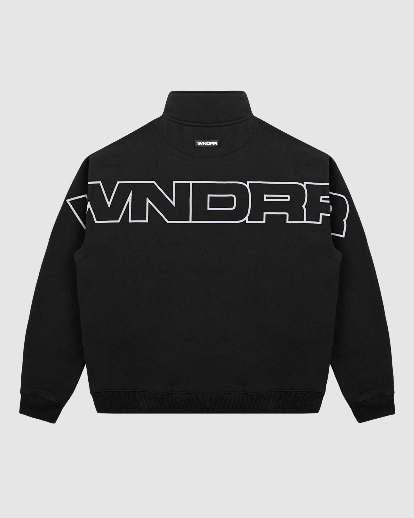 PATRON 1/4 ZIP SWEAT - BLACK