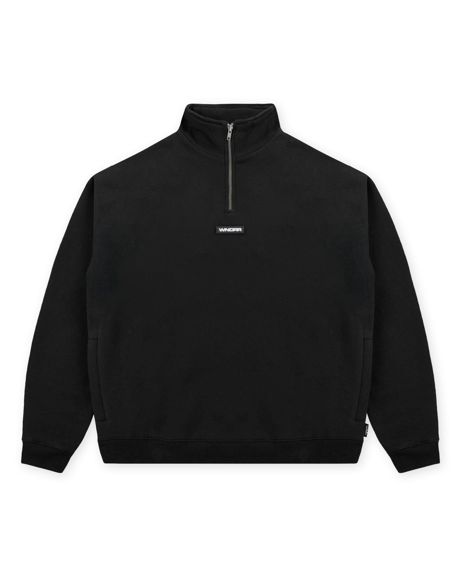 PATRON 1/4 ZIP SWEAT - BLACK