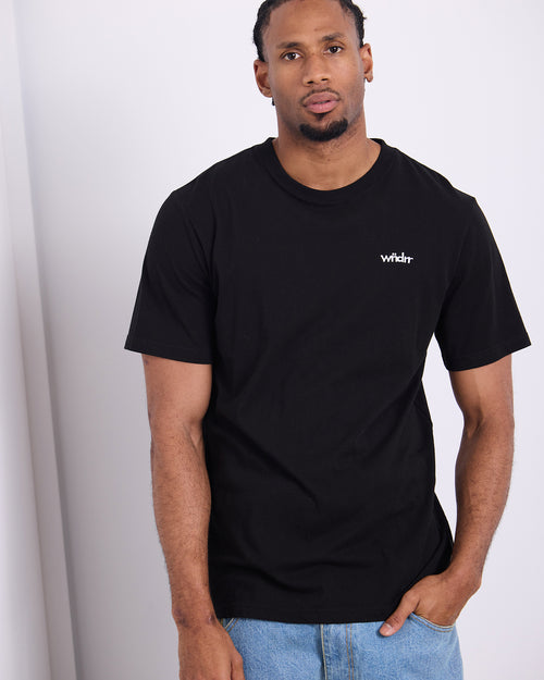 ACCENT REGULAR FIT TEE - BLACK