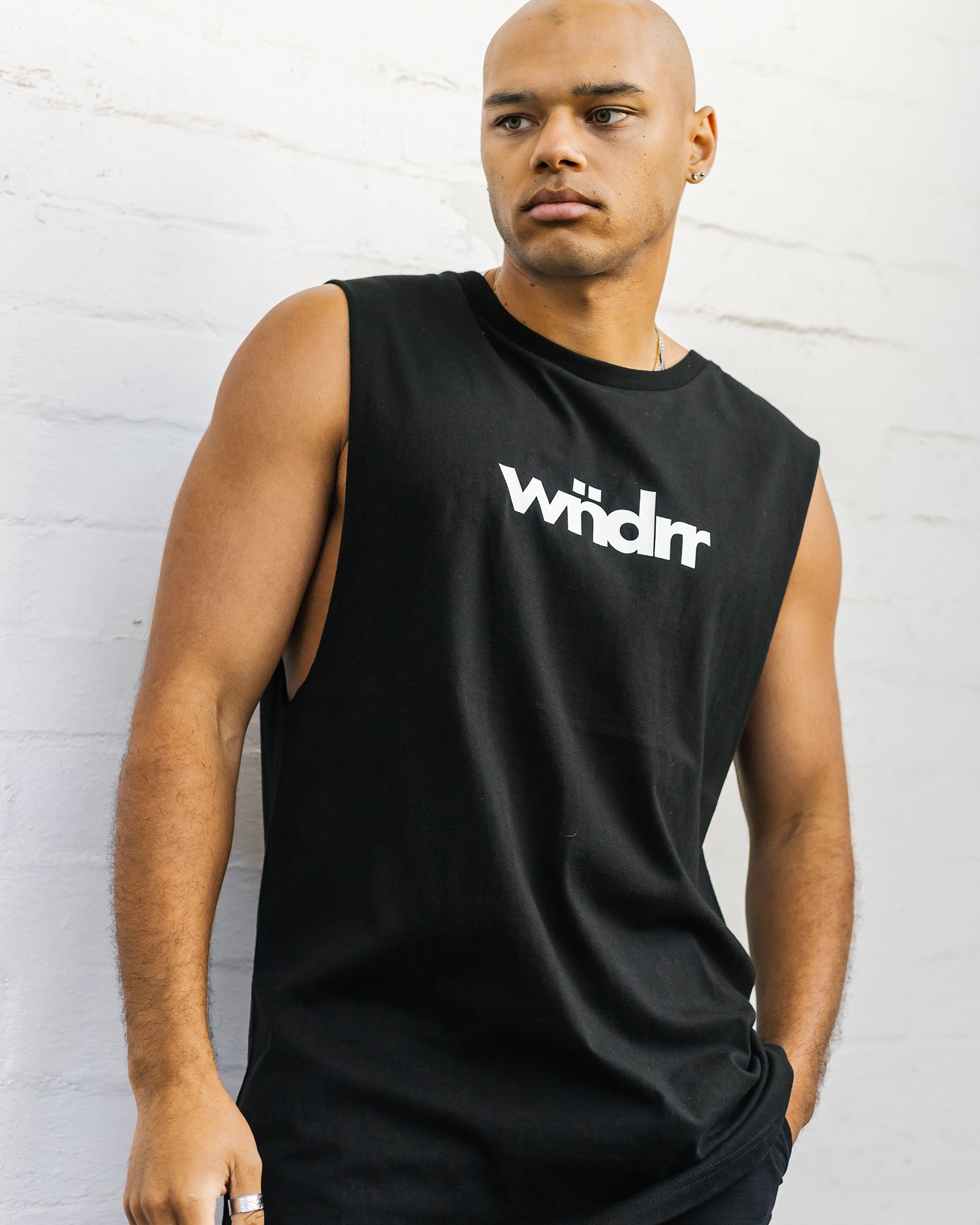 ASCEND MUSCLE TOP - BLACK