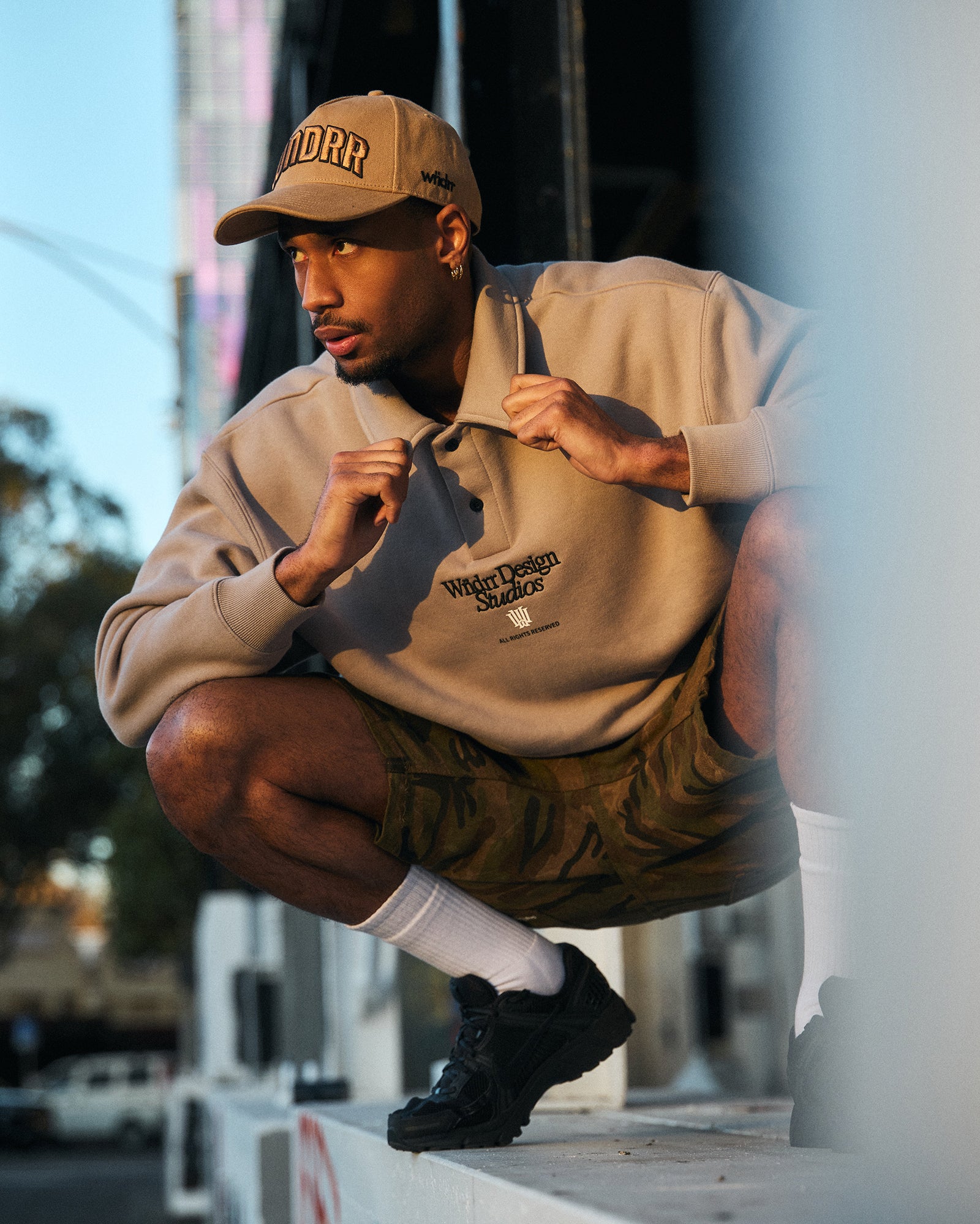 ATELIER RUGBY SWEAT - MOON GREY