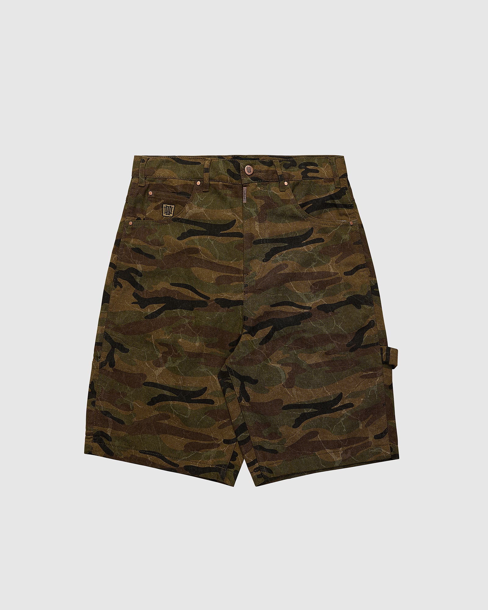 BOOSTER DENIM SHORT - CAMO