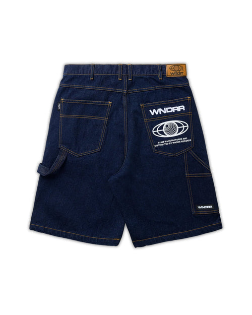 BOOSTER DENIM SHORT - WASHED INDIGO